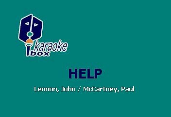 Help - The Beatles (Karaoke)
