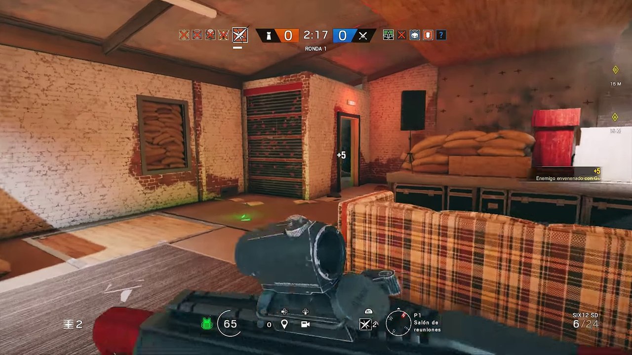 RAINBOW SIX   LESION LO PETA!