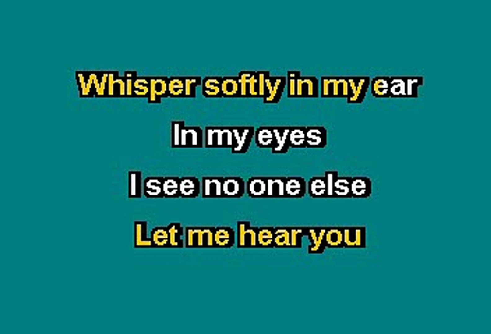 Lionel Richie Lady Karaoke Video Dailymotion