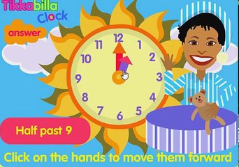 Cbeebies Learn the time with the Tikkabilla Clock