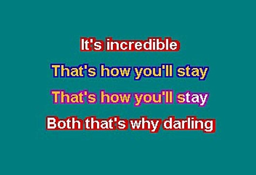 Nat King Cole & Natalie Cole - Unforgettable (Karaoke)