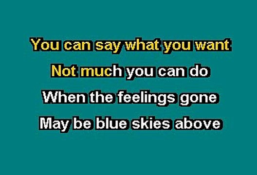 Neil Diamond - Love On The Rocks (Karaoke)