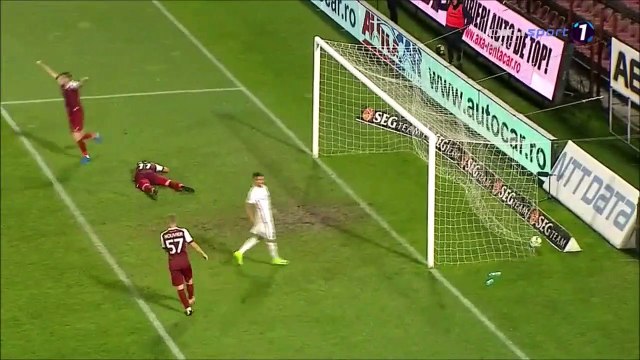 1-0 Urko Vera Goal Romania Divizia A - 21.09.2017 CFR Cluj 1-0 Steaua Bucuresti