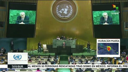 Países expresan su rechazo al unilateralismo ante la ONU