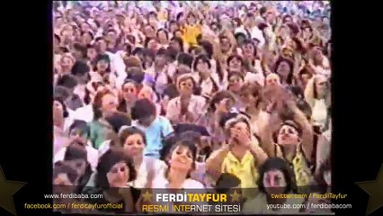 FERDİ TAYFUR - GÜLHANE KONSERİNE HAZIRLANIŞ - 1988