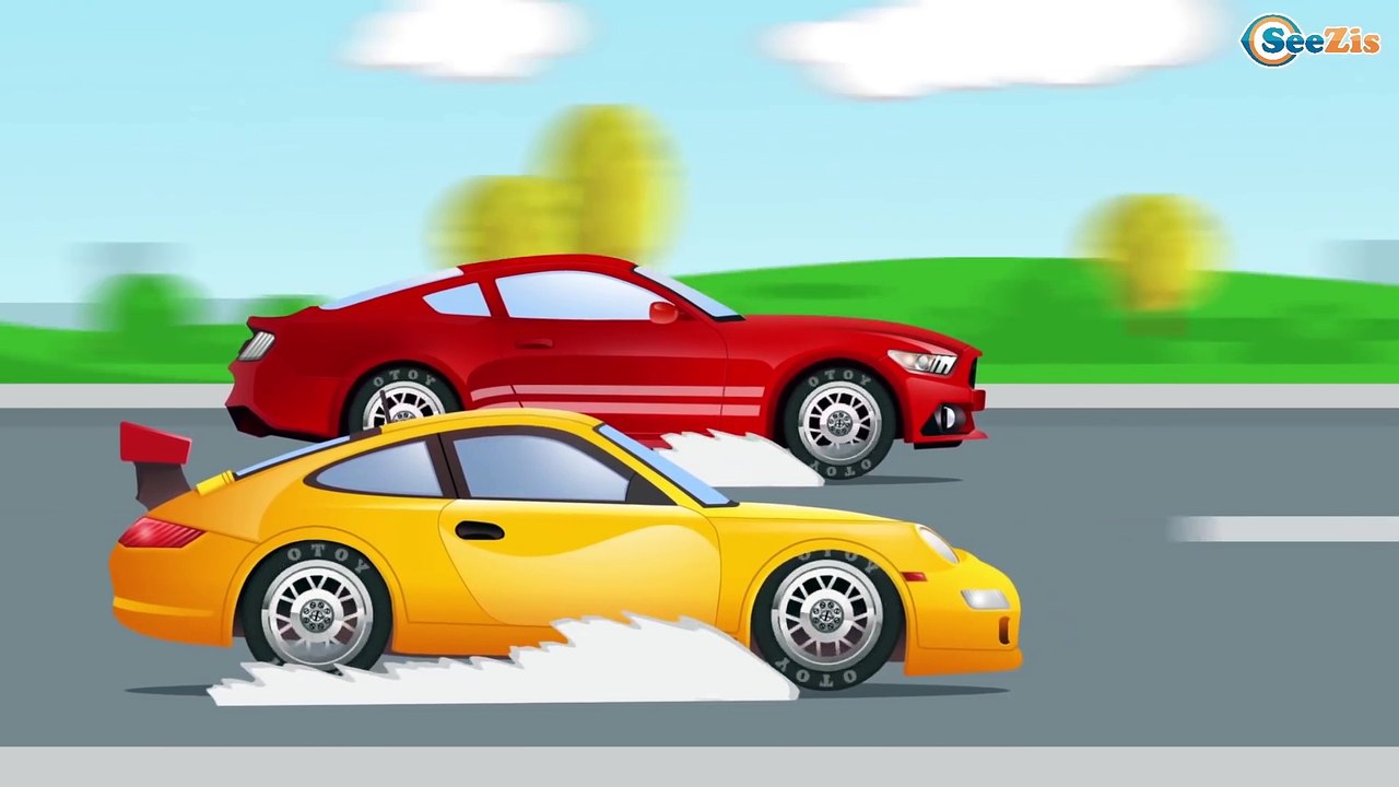 МУЛЬТИКИ Полицейская Машина Пожарная Машинка Мультики для детей Гоночная Машина Мультфильмы