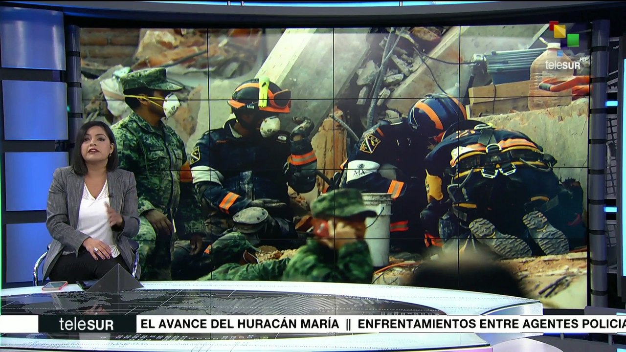 México: suspenden clases en zonas dañadas por terremotos