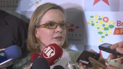 Presidenta del PT asegura que Lula será su candidato de cara a elecciones de 2018