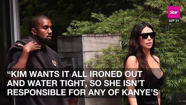 Kim Demands A Mid-Nuptial Agreement Amid Kanye's $10M Lawsuit