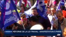 France: nouvelle manifestation contre la réforme de la loi Travail