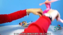 Video para Barbie chicas de dibujos animados muñeca con muñecas Disney Princess juego juguetes Dete