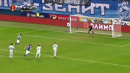 Kulishev A. (Penalty) Goal HD - Dynamo SPB	3-2	Zenit Petersburg 21.09.2017