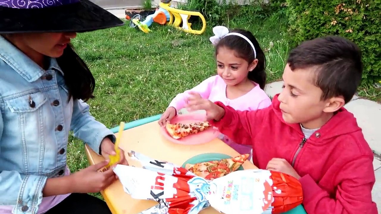 EVIL MAGICAL PAINTBRUSH paints bad toys chasing Bad Kids IRL! Family Fun Kids Pretend Playtime