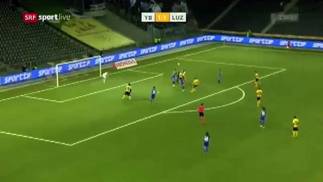 Young Boys 2:1 Luzern (Swiss Super League 20 September)