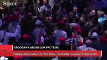 Erdoğan ABD’de konuşurken protesto edildi