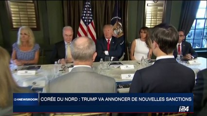 Corée du Nord: Donald Trump va annoncer de nouvelles sanctions