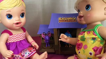 Baby Alive com Galinheiro Musical da Galinha Pintadinha 4K UltraHD