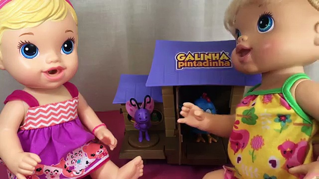 Baby Alive com Galinheiro Musical da Galinha Pintadinha 4K UltraHD