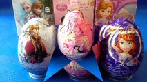 Huevos Sorpresa de Princesita Sofia, Disney Princesas y Frozen en español |JuguetesYSorpresas