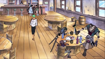 Zoros Flashback - Zoro finishes off a wanted man for food !! #472