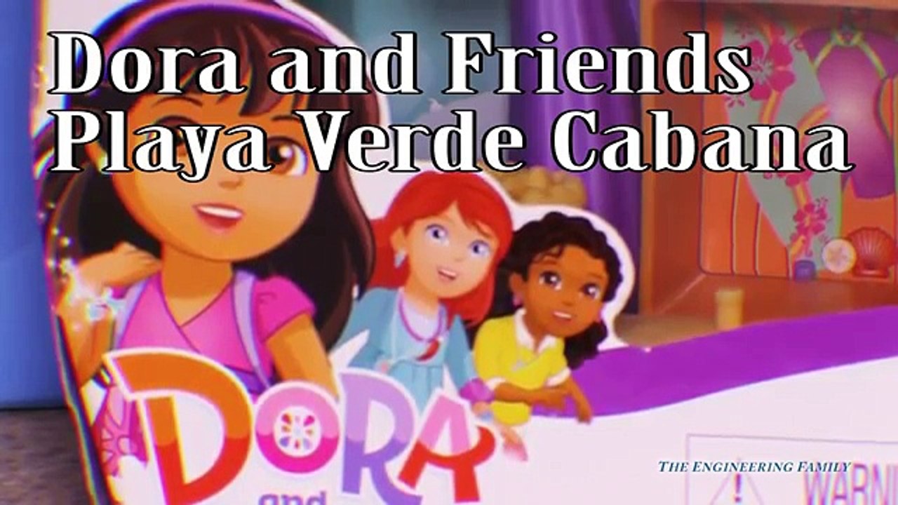 DORA AND FRIENDS Nickelodeon Dora the Explorer Playa Verde Cabana Dora Video Toy Review