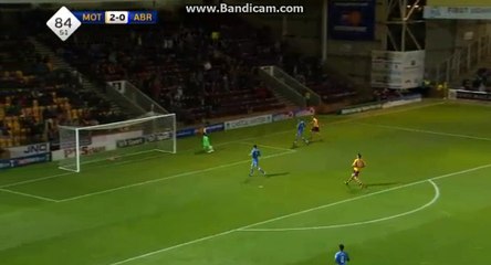 L.Moult Goal Motherwell 3 - 0 Aberdeen 21.09.2017 HD