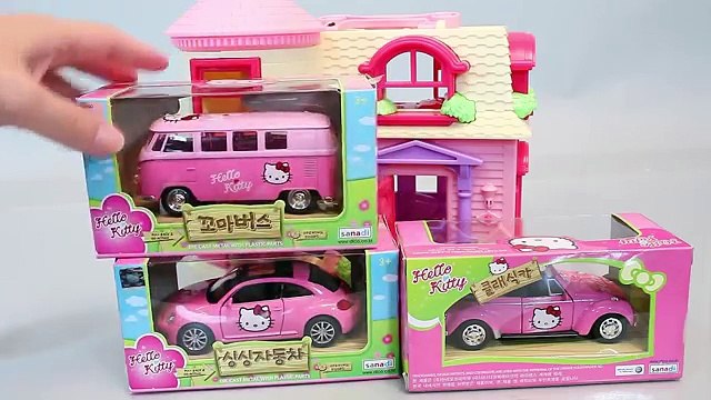 Voiture bonjour Salut minou jouet jouets machines dessins animés pro Bonjour Kitty Robo Hot Wheels Car attraper poly une saison de jouets