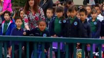Moment Navy Sailor Mom Abroad For Five Months Surprises Six-year-old Daughter at School Assembly
