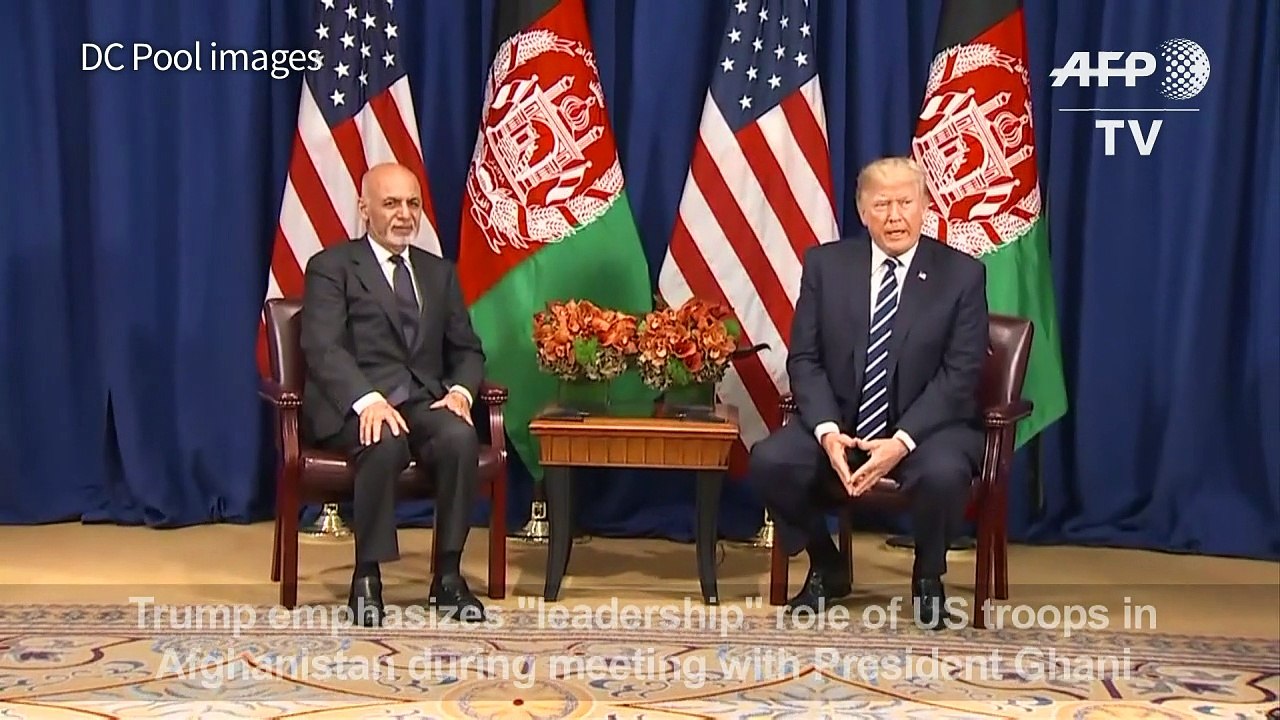 UNGA: Trump meets Afghan President Ghani