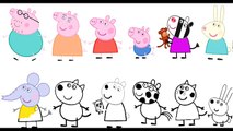 Peppa Pig Coloring Pages For Kids Peppa Pig Coloring book Friends Coloring Book Myfun toys