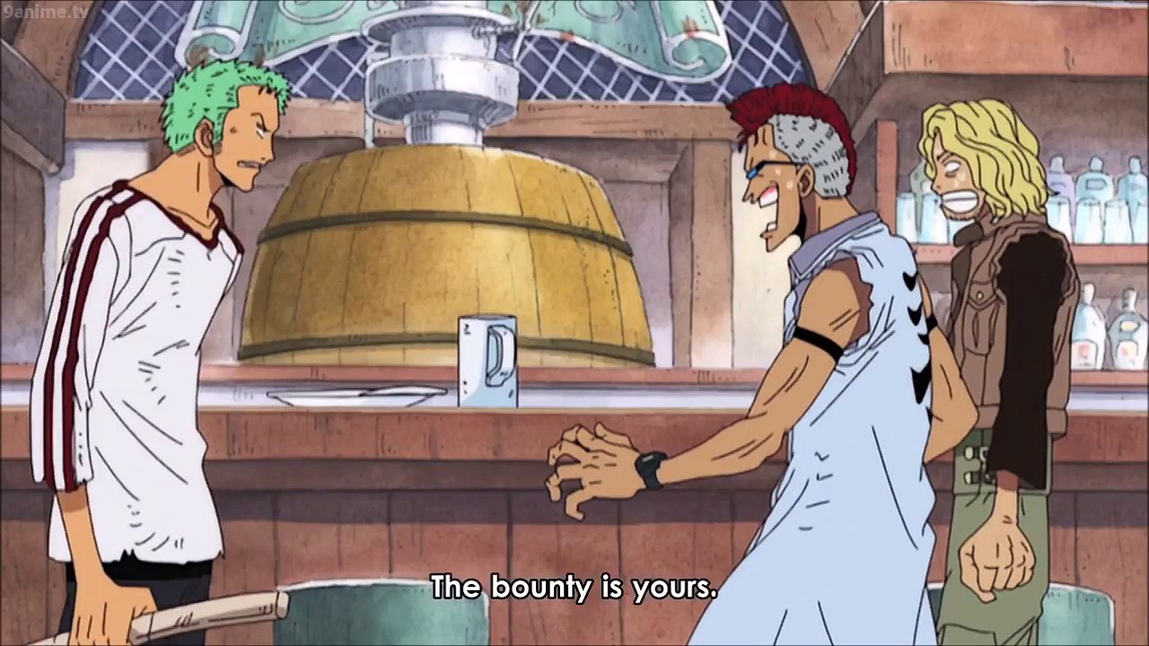 Johnny, Yosaku, and Zoro