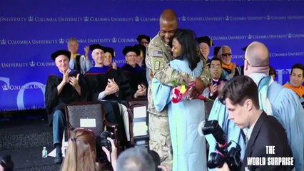Soldier Surprises Daughter at Graduation