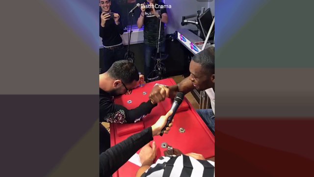 Zidane accueil les joueurs du PSG, Lacrim défié au bras de fer instinZAP Aurier Rabiot Benzema