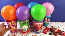 Balloons Surprise Cups Disney Cars Lightning McQueen Frozen Disney Princess Kinder Eggs Un