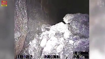 Un monstre de graisse dans les égouts de Londres