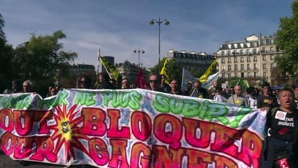 Novos protestos contra reforma trabalhista de Macron