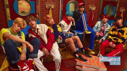 BTS' Rap Monster Discusses 'Love Yourself: Her,' Working with The Chainsmokers | Billboard News