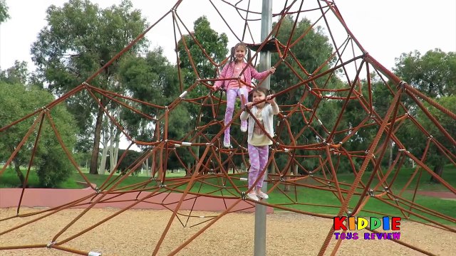 ANGRY BIRDS Kids Playing at Kids Playground - Kid Friendly Kids Toys THE ANGRY BIRDS MOVIE Fun