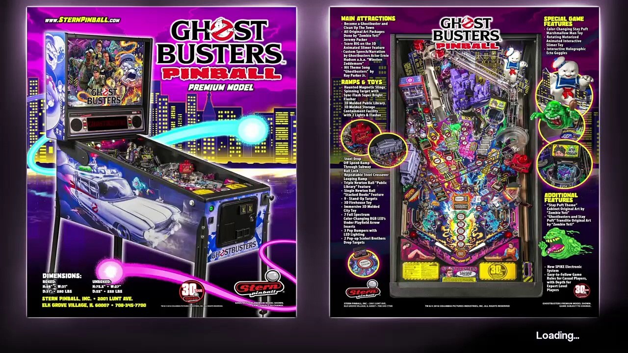 SHAREfactory™ Stern Pinball Arcade - Ghostbusters