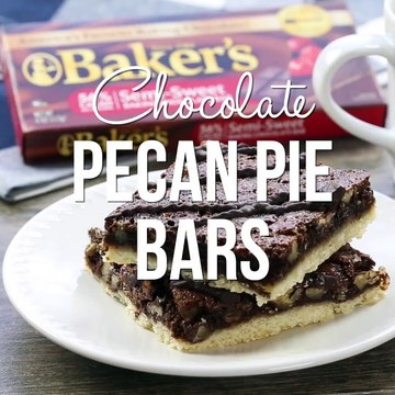 Chocolate Pecan Bars Recipe