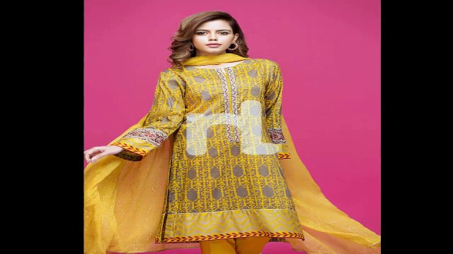 Latest Nishatlinen Summer Embroidered Stitched Shirt 1 pc Collection 2017