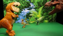 New The Good Dinosaur Butch Vs Giant T-Rex Jurassic World Disney, Pixar By WD Toys