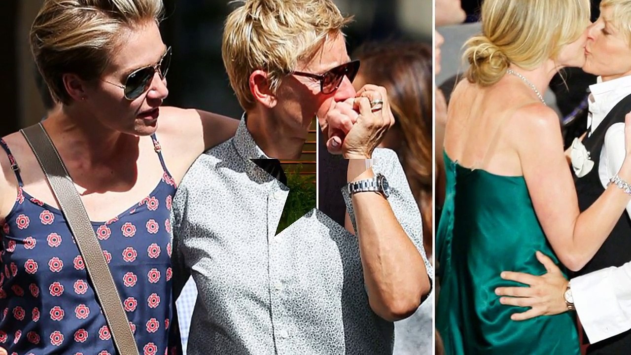 Ellen DeGeneres and Portia de Rossi's Cute & Lovely Moments