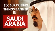Six surprising things that are banned in Saudi Arabia