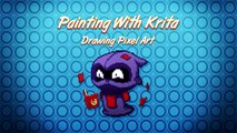 How to setup Krita for pixel art - Krita pixel art tutorial