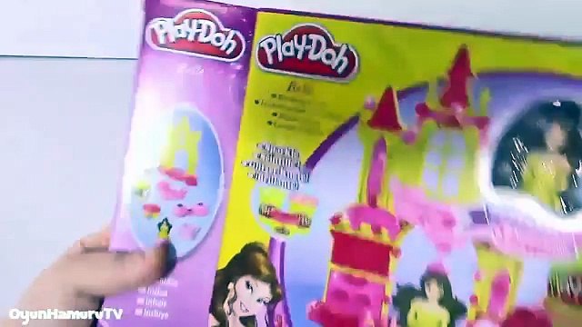 Play Doh Disney Prenses Bellein Sarayı Oyun Hamuru Seti Oyuncak Tanıtımı