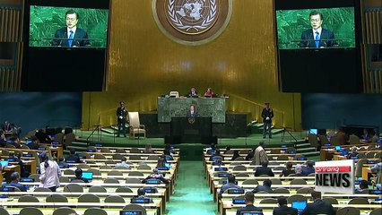 Peace the central theme of South Korean President's maiden speech at UN