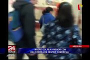 Arequipa: madre golpea con una correa a su menor hijo