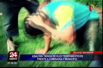 VES: asaltan conocida tienda de electrodomésticos ubicada frente a comisaría