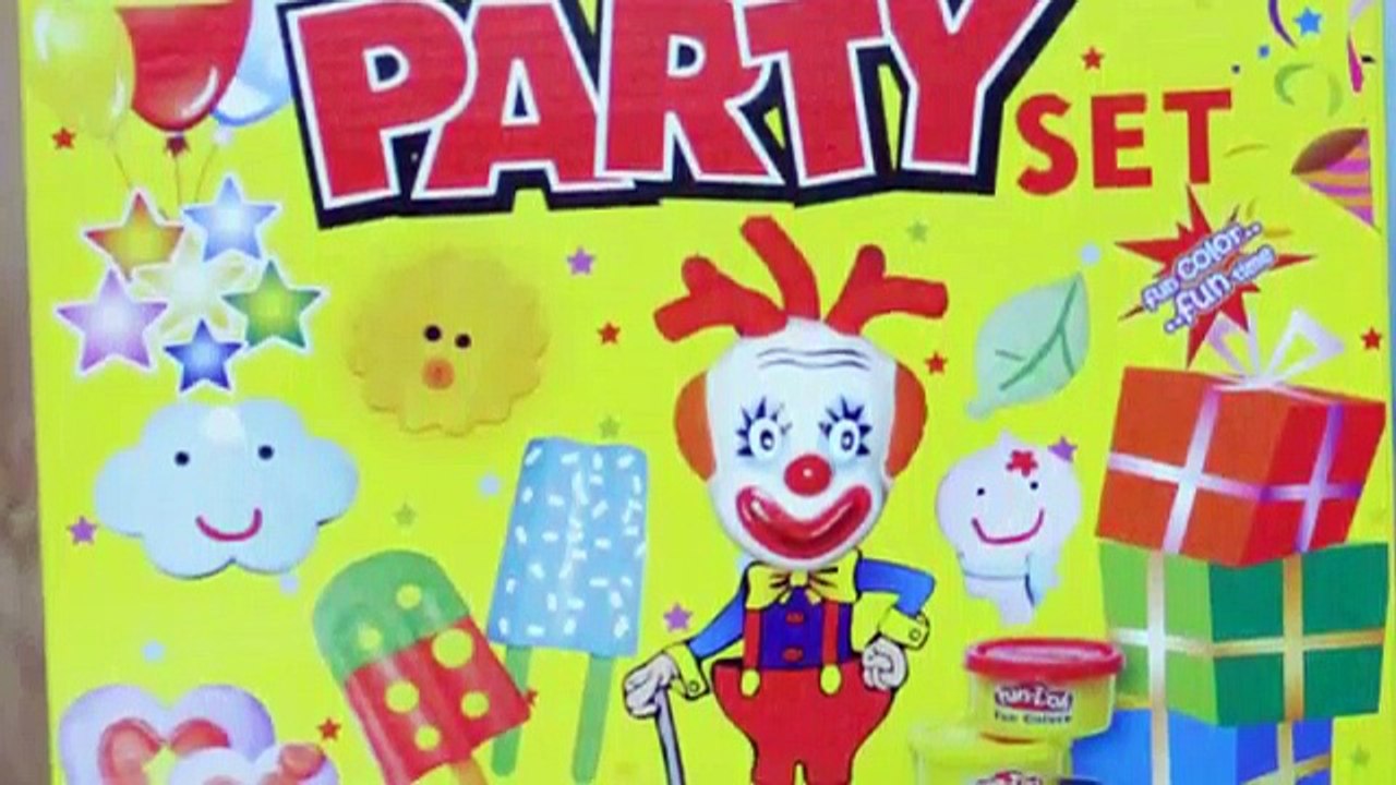 Mainan Anak | Fun Doh ❤ Party Set ​​​| Kids Toy (Game)